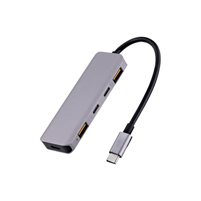 3303170113042-iClick - Concentrateur (hub) de bureau - 5 in 1, with 100W power delivery, 10gbps - 2 x USB 3.2 + 2 x USB-C 3.2 + 1 x US-P_405189228_4-0