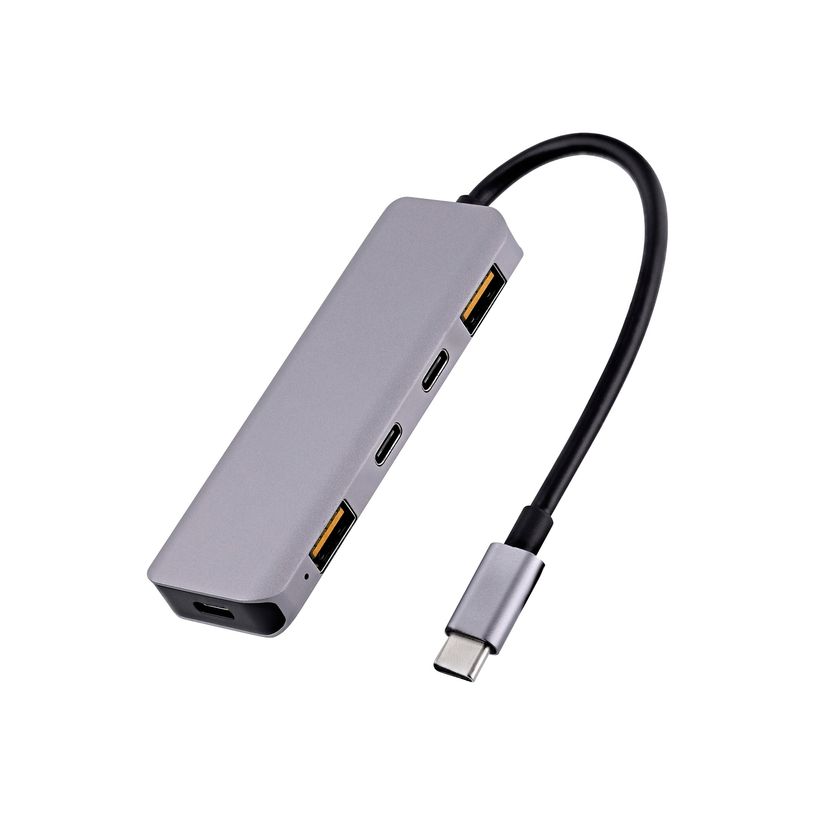 3303170113042-iClick - Concentrateur (hub) de bureau - 5 in 1, with 100W power delivery, 10gbps - 2 x USB 3.2 + 2 x USB-C 3.2 + 1 x US-P_405189228_6-2
