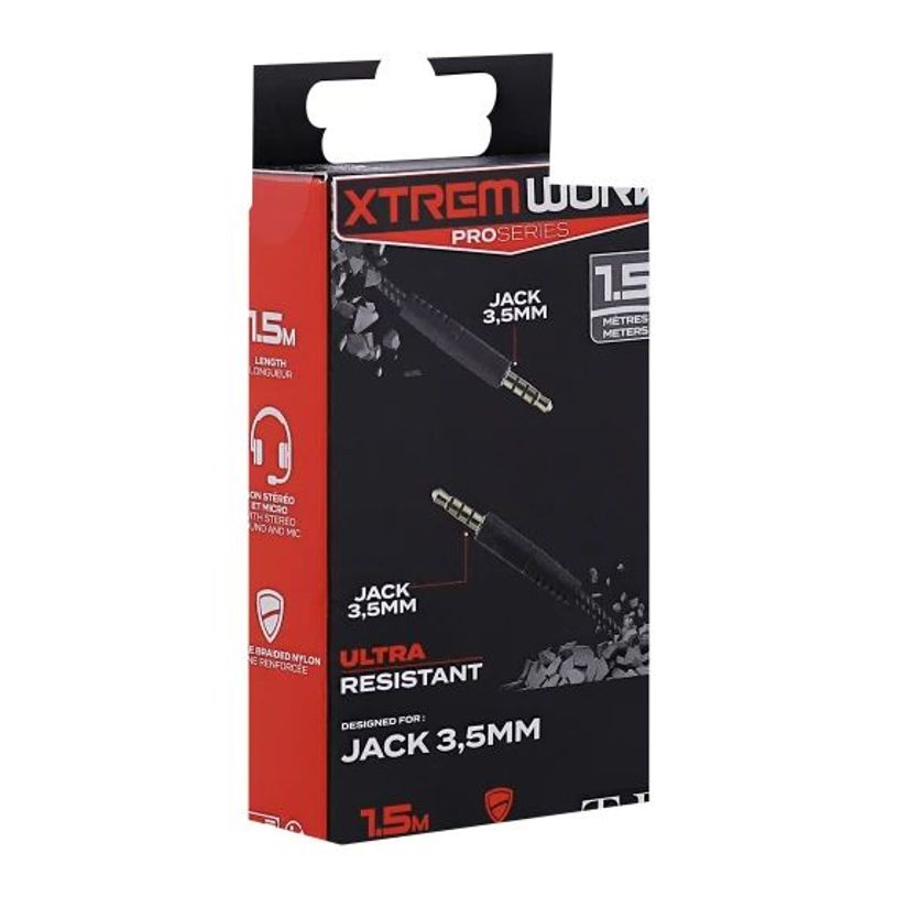 3303170105887-T'nB XTREMWORK ProSeries - Câble Jack vers Jack 3,5 mm (M) - 1.5 m - noir-P_405189231_5-1