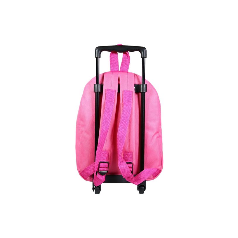 3666311015507-Bagtrotter Disney Minnie Fun - Cartable à roulettes - Minnie rose-P_405192042_9-8