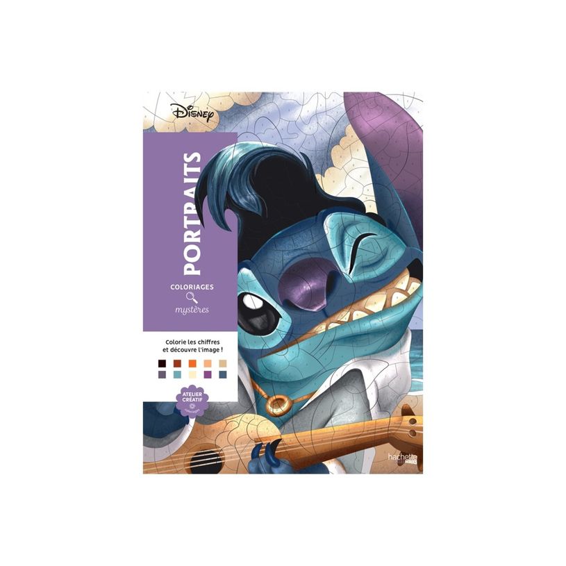 9782019452049-Coloriages mystères Disney - Portraits (trompe l'oeil) - Disney - par Perez Christophe-Al-P_405197611_6-0