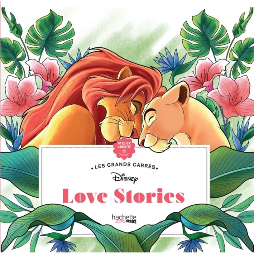 9782019457204-Les grands carrés Disney Love stories--0