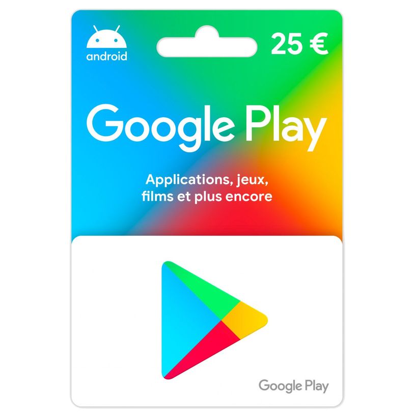 4260505536275-Carte dématérialisée Google Play 25€-P_405199429_1-0