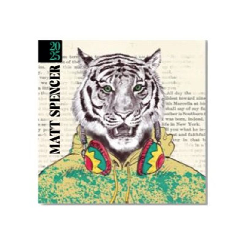 3700368759363-BLUE ART Nouvelle - Calendrier - 2025 - music by Matt Spencer - 14 pages - 30 x 30 cm-P_405199668_1-0