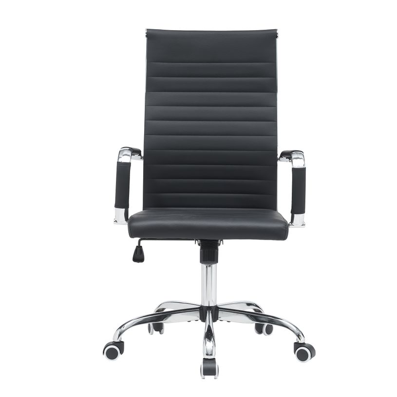 3760170885704-Fauteuil de bureau LUNESSE - accoudoirs fixes - noir-P_405199727_2-1