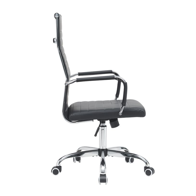 3760170885704-Fauteuil de bureau LUNESSE - accoudoirs fixes - noir-P_405199727_3-2