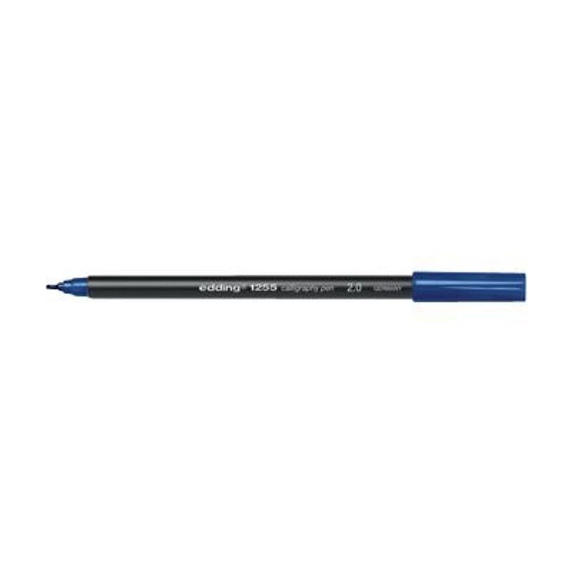 4004764926343-edding 1255 calligraphy - Feutre - permanent - brun foncé - encre pigmentée à base d'ea-P_405199903_1-1