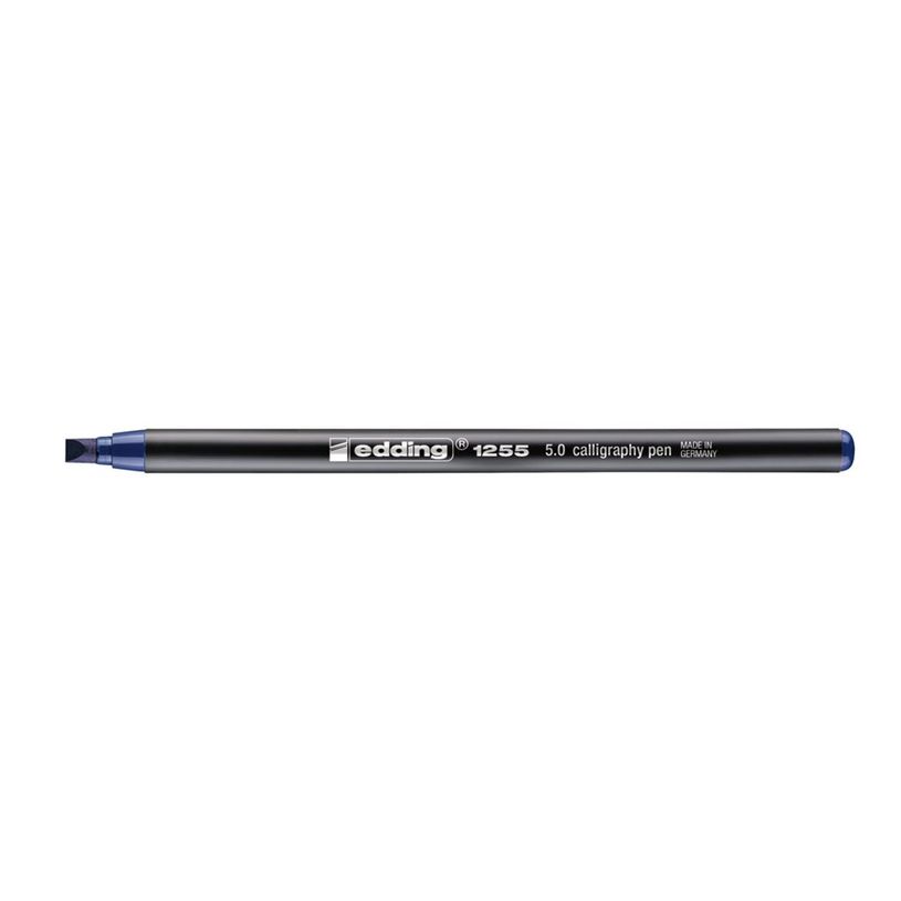 4004764926527-edding 1255 - Feutre - permanent - bleu acier - encre pigmentée à base d'eau - 5 mm-P_405199906_2-1