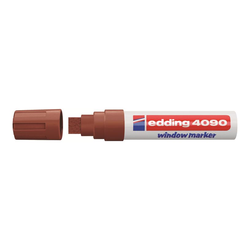 4004764787821-edding 4090 window - Marqueur - pour verre, tableau - brun - craie liquide à l'eau - 4-15-P_405199918_1-0