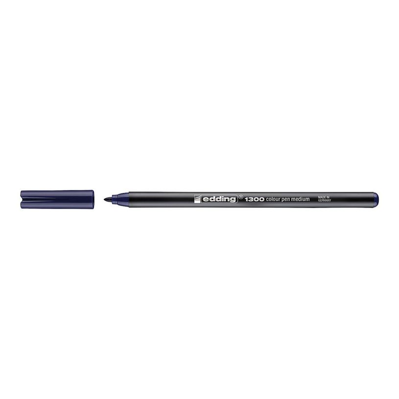 4004764289189-edding 1300 - Feutre - pour carton, surface du papier de couleur claire - bleu prussien - -P_405199954_2-1