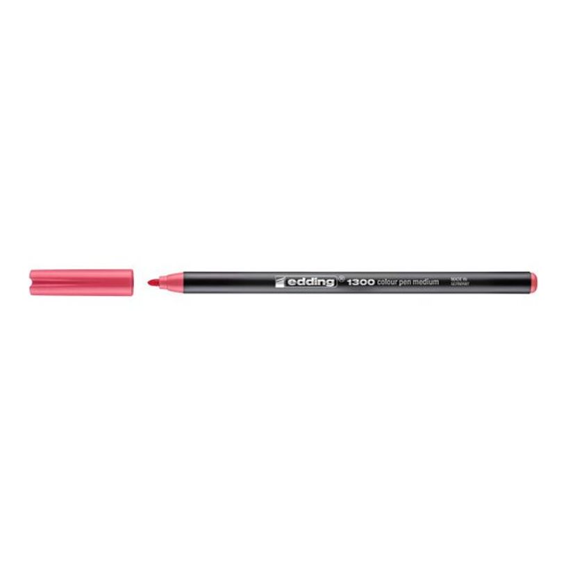 4004764289240-edding 1300 - Feutre - pour carton, surface du papier de couleur claire - rose corail - en-P_405199959_3-1