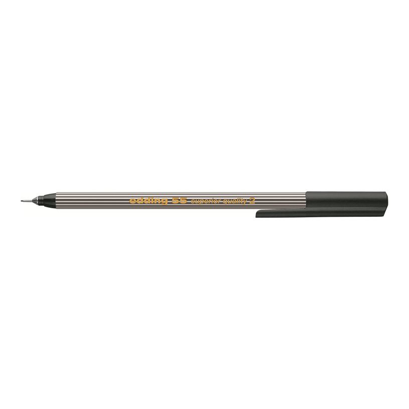 4004764338689-edding 55 - Feutre fin - noir - encre à l'eau - 0.3 mm - fin-P_405199993_1-0