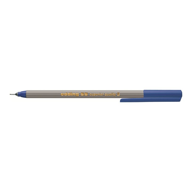 4004764338702-edding 55 - Feutre fin - bleu - encre à l'eau - 0.3 mm - fin-P_405199995_2-1