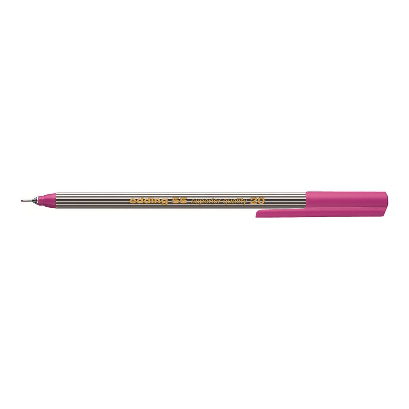 4004764009466-edding 55 - Feutre fin - magenta - encre à l'eau - 0.3 mm - fin-P_405200008_1-0