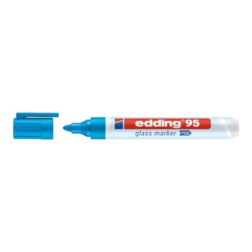 4057305039934-edding 95 - Marqueur - pour verre, carte en verre, tableau blanc - bleu - 1.5-3 mm-P_405200015_1-1