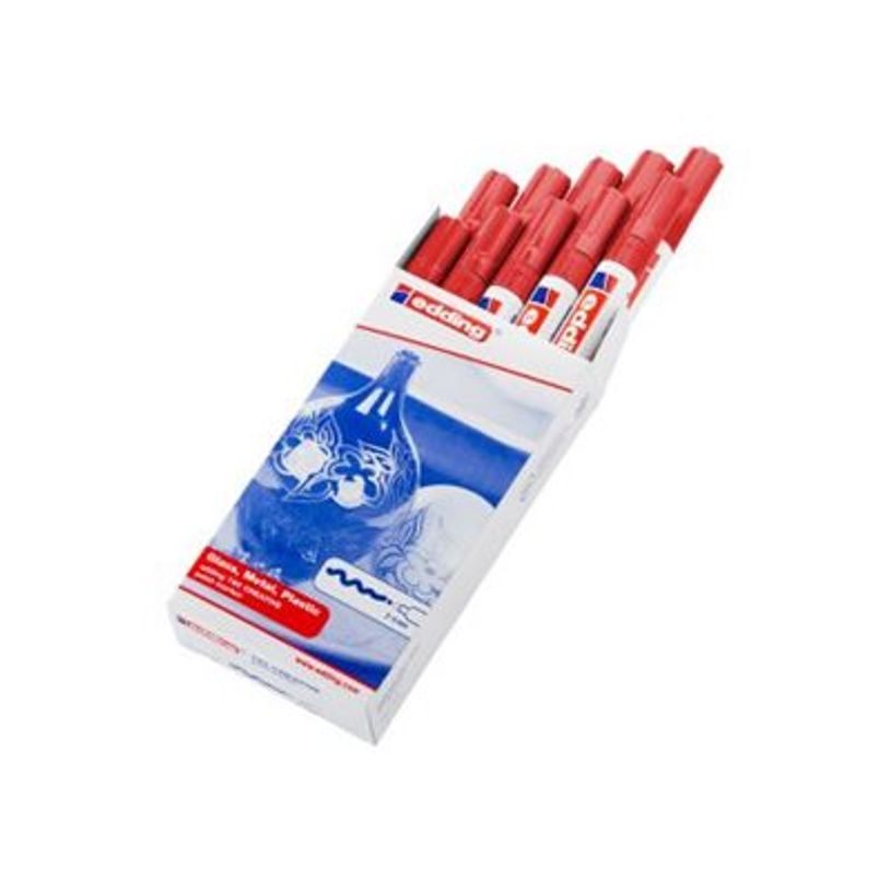 4004764953059-edding 750 paint - Marqueur - permanent - rouge - opaque - encre pigmentée acrylique - 2--P_405200043_4-1