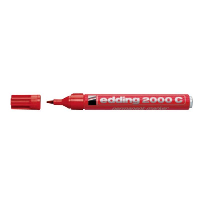 4004764950614-edding 2000 C - Marqueur - permanent - pour verre, métal, plastique - bleu clair - 1.5-3 -P_405200066_1-0