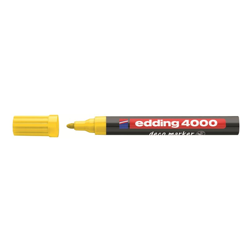 4004764315819-edding 400 - Marqueur - permanent - jaune - 1 mm-P_405200071_1-0