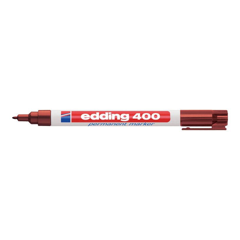 4004764315833-edding 400 - Marqueur - permanent - brun - 1 mm-P_405200073_1-0