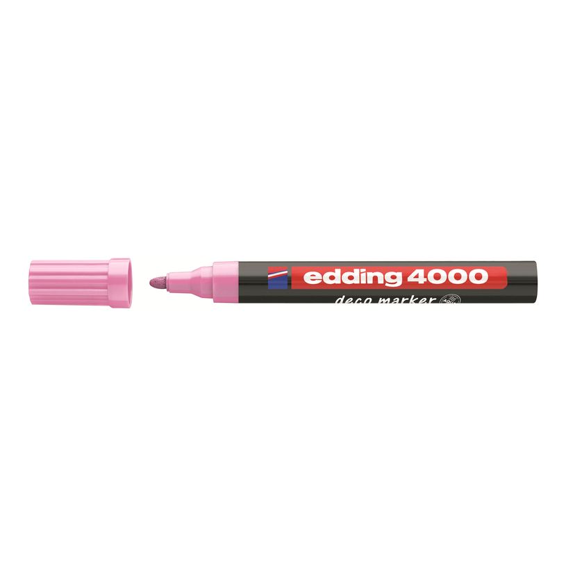 4004764315857-edding 400 - Marqueur - permanent - rose - 1 mm-P_405200075_1-0