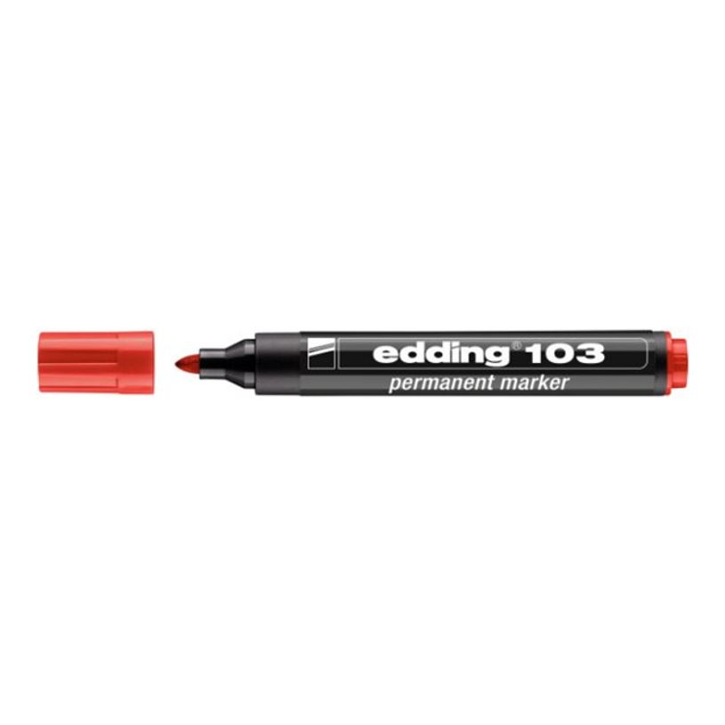 4057305041371-edding 103 - Marqueur - permanent - rouge - acrylique - 1.5-3 mm-P_405200079_1-0