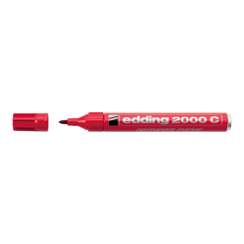 4004764894499-edding 2000 C - Marqueur - permanent - noir, rouge, bleu, vert - 1.5-3 mm-P_405200088_1-1