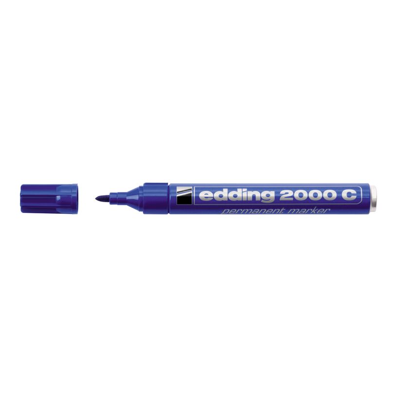 4004764894499-edding 2000 C - Marqueur - permanent - noir, rouge, bleu, vert - 1.5-3 mm-P_405200088_3-4
