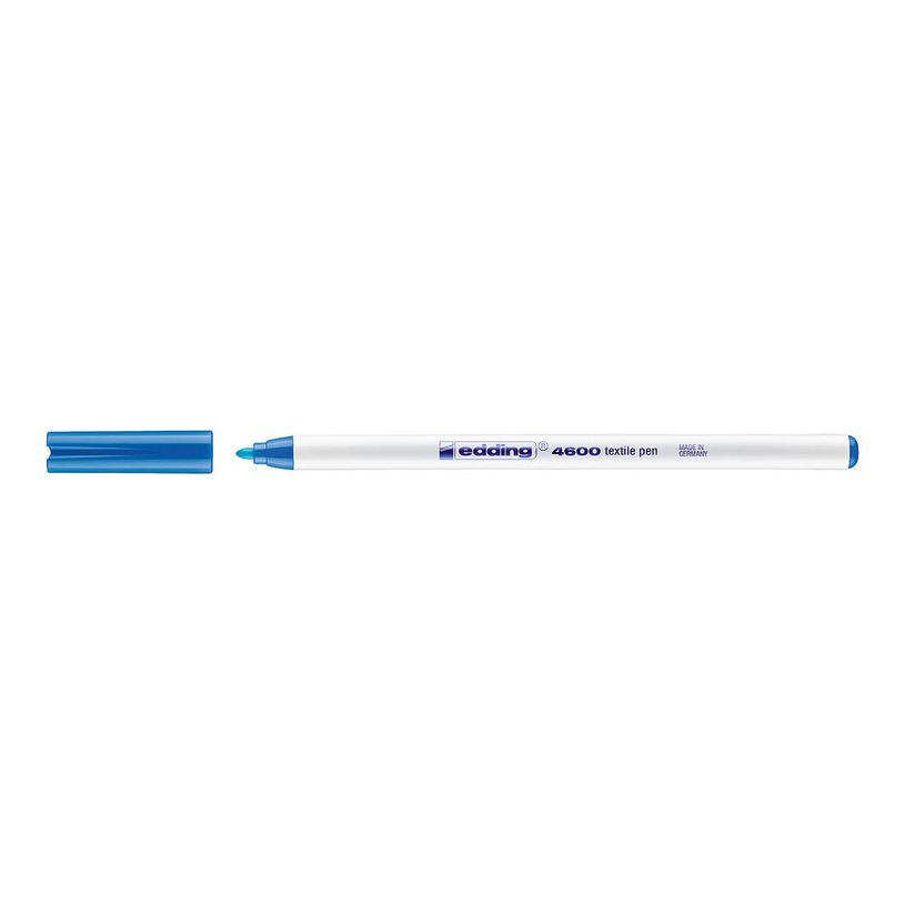 4004764023264-edding 4600 - Marqueur - permanent - bleu clair - encre pigmentée à base d'eau - 1 mm-P_405200127_2-1
