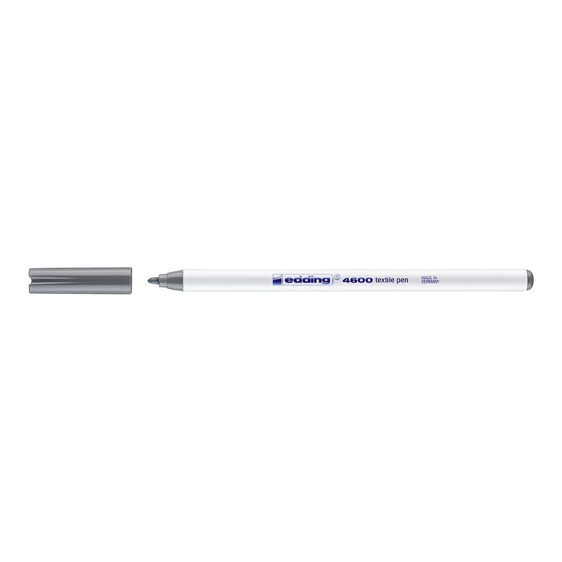 4004764104987-edding 4600 - Marqueur - permanent - gris - encre pigmentée à base d'eau - 1 mm-P_405200129_1-0