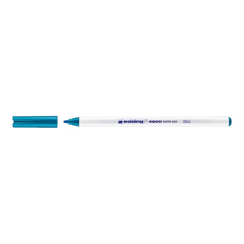 4004764105106-edding 4600 - Marqueur - permanent - bleu d'orient - encre pigmentée à base d'eau - 1 mm-P_405200132_2-1