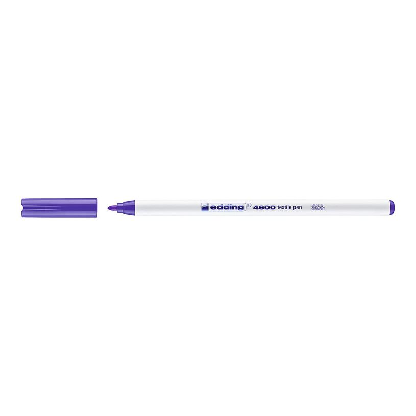 4004764023400-edding 4600 - Marqueur - permanent - violet fluo - encre pigmentée à base d'eau - 1 mm-P_405200136_2-1
