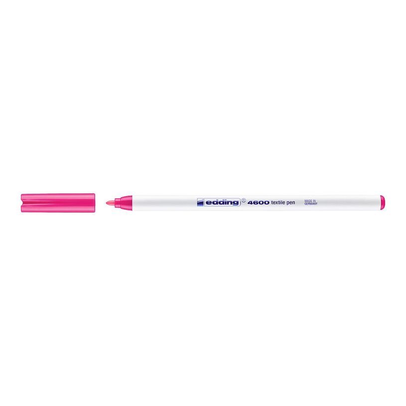 4004764023462-edding 4600 - Marqueur - permanent - rose néon - encre pigmentée à base d'eau - 1 mm-P_405200137_2-1