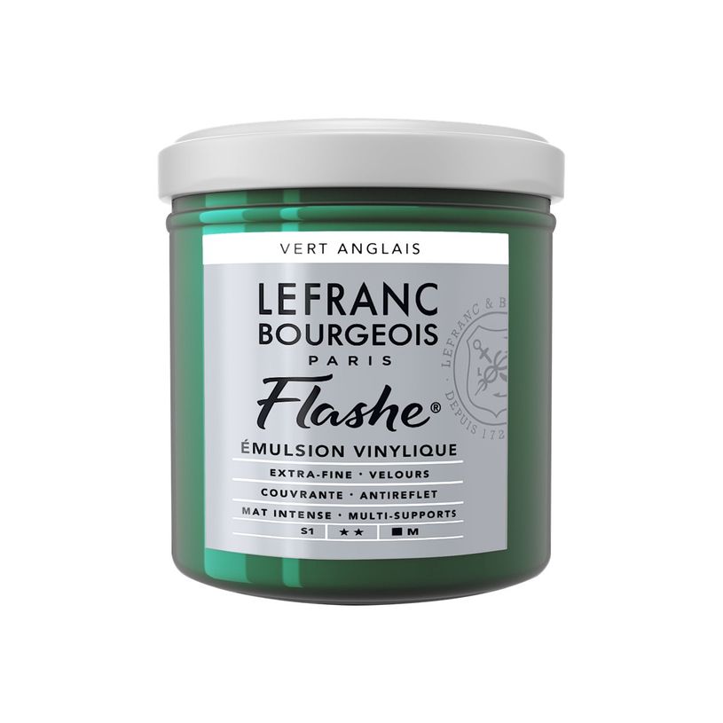 3013643004967-Lefranc Bourgeois Flashe Series 1 504 - Peinture - émulsion vinylique - vert chromé - op-P_405200186_1-0