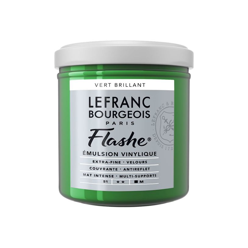3013643004837-Lefranc Bourgeois Flashe Series 1 558 - Peinture - émulsion vinylique - vert brillant - o-P_405200187_1-0
