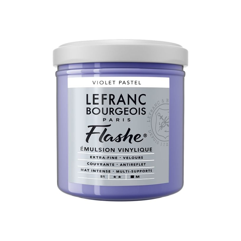 3013643005780-Lefranc Bourgeois Flashe Series 1 785 - Peinture - émulsion vinylique - violet pastel - o-P_405200192_1-0