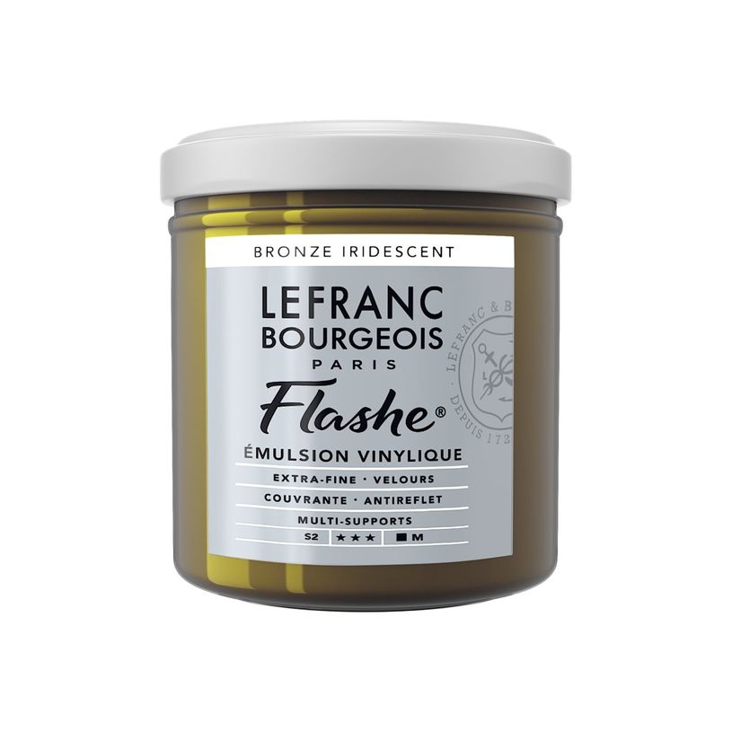 3013643004851-Lefranc Bourgeois Flashe Series 2 837 - Peinture - émulsion vinylique - bronze irisé - o-P_405200198_1-0