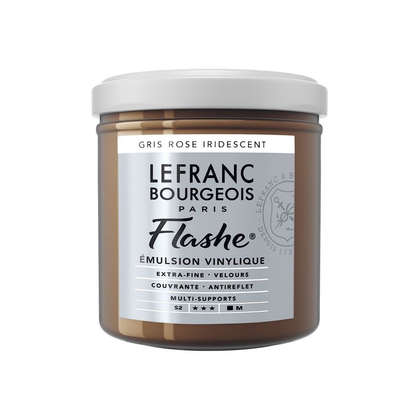 3013643005919-Lefranc Bourgeois Flashe Series 2 842 - Peinture - émulsion vinylique - gris rose irisé -P_405200201_1-0