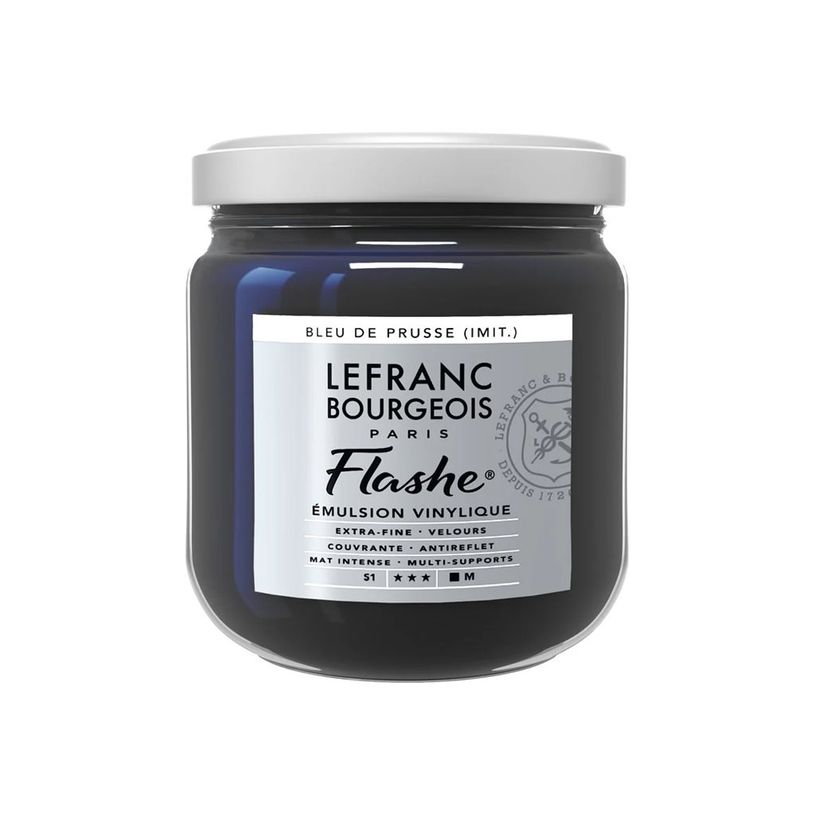 3013643005964-Lefranc Bourgeois Flashe Series 1 - Peinture - émulsion vinylique - imitation du bleu de prusse - opaq-P_405200212_1-0