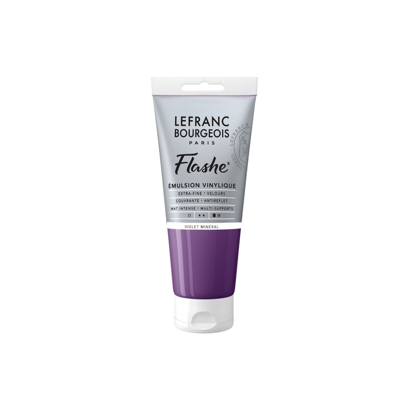 3013643005582-Lefranc Bourgeois Flashe Series 1 - Peinture - émulsion vinylique - violet minéral - opa-P_405200294_1-0