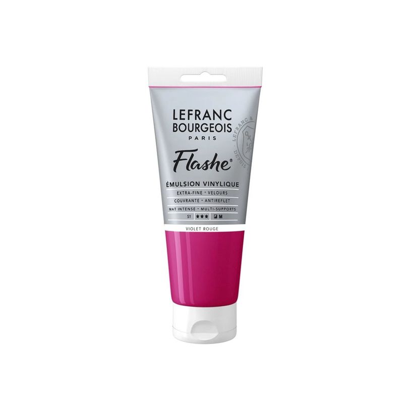 3013643006077-Lefranc Bourgeois Flashe Series 1 - Peinture - émulsion vinylique - rouge-violet - semi-opa-P_405200296_1-0