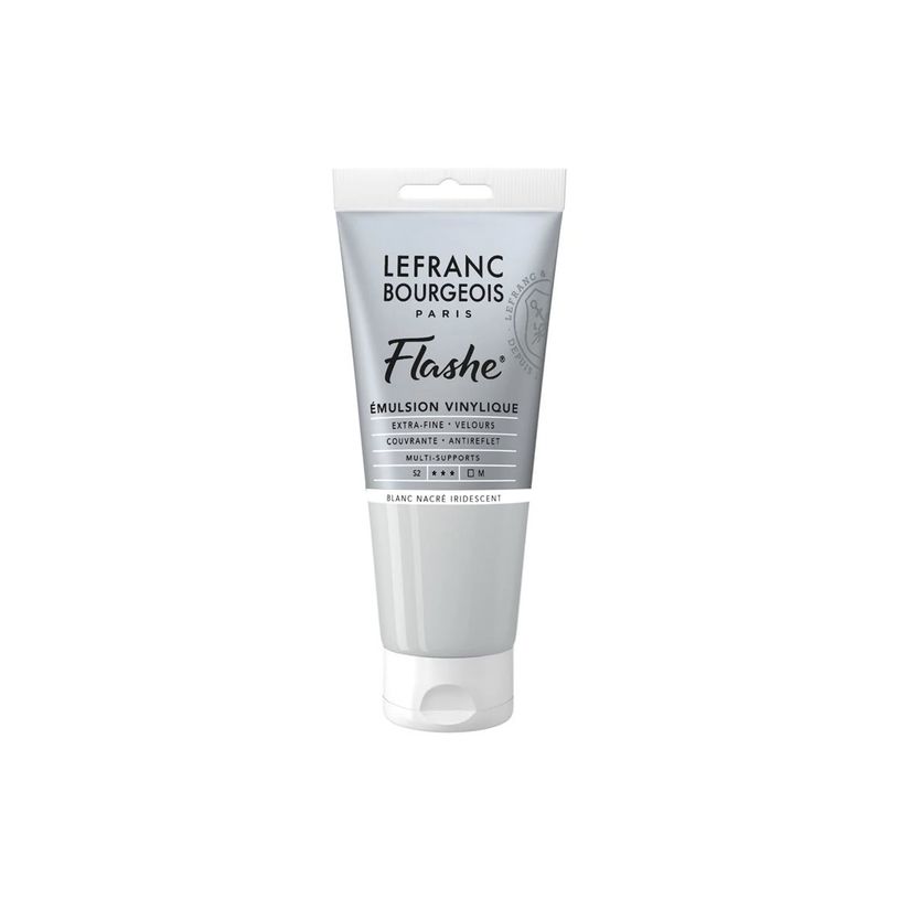 3013643005841-Lefranc Bourgeois Flashe Series 2 - Peinture - émulsion vinylique - blanc perle irisé - transpar-P_405200298_2-1