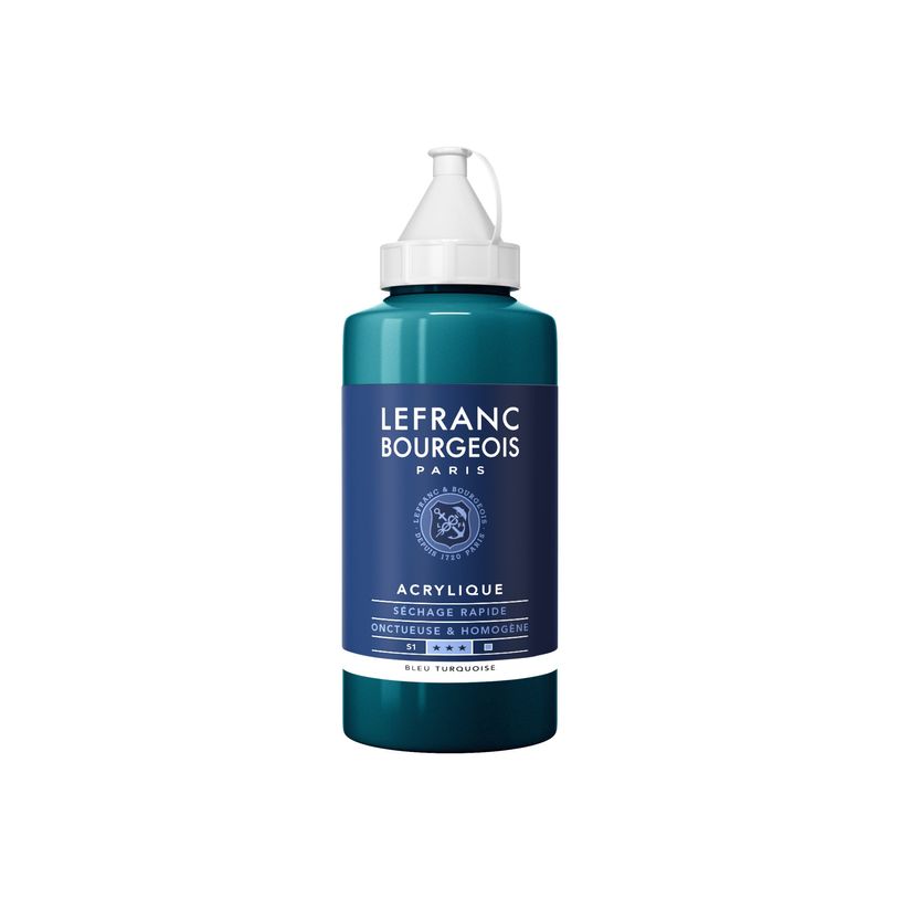 3013643004561-Lefranc Bourgeois Series 1 50 - Peinture - peinture acrylique - bleu turquoise - opaque - -P_405200325_1-0