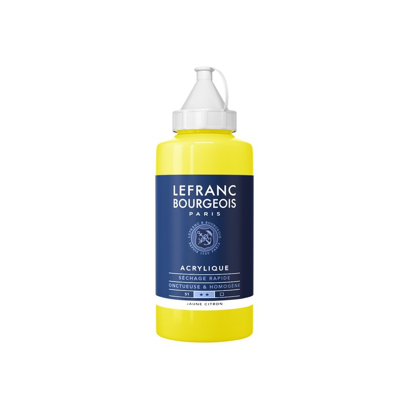 3013643003786-Lefranc Bourgeois Series 1 169 - Peinture - peinture acrylique - jaune citron - transparen-P_405200326_1-0