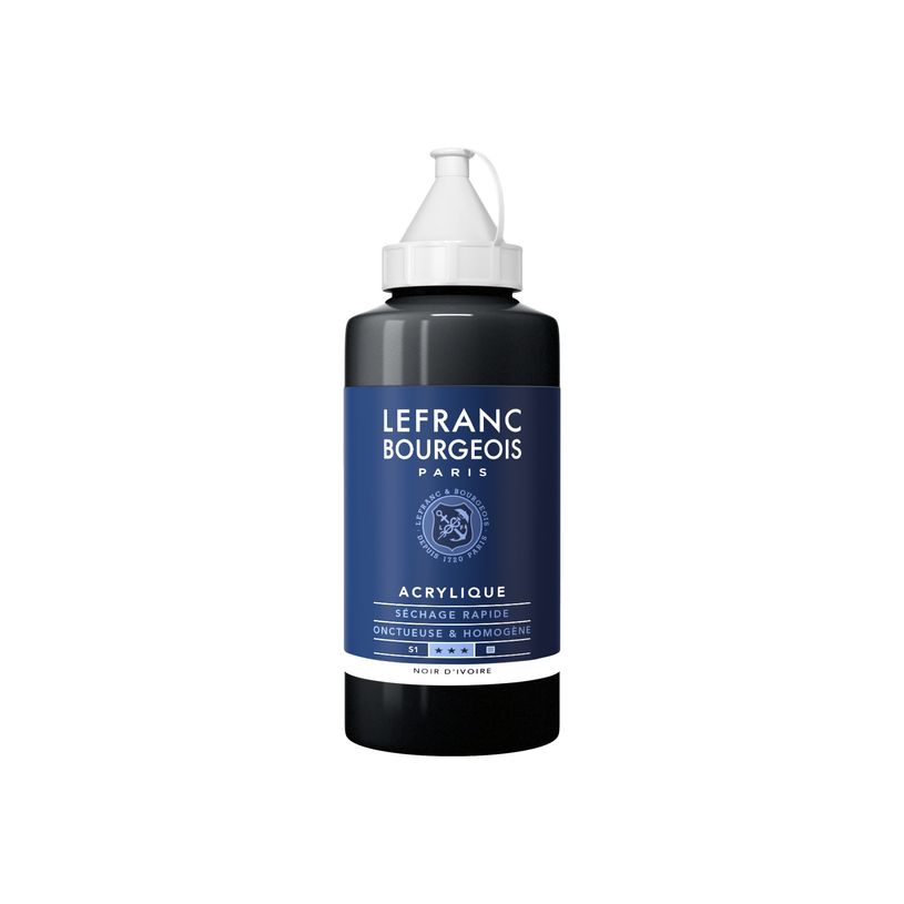 3013643003755-Lefranc Bourgeois Series 1 269 - Peinture - peinture acrylique - noir ivoire - opaque - fi-P_405200331_1-0
