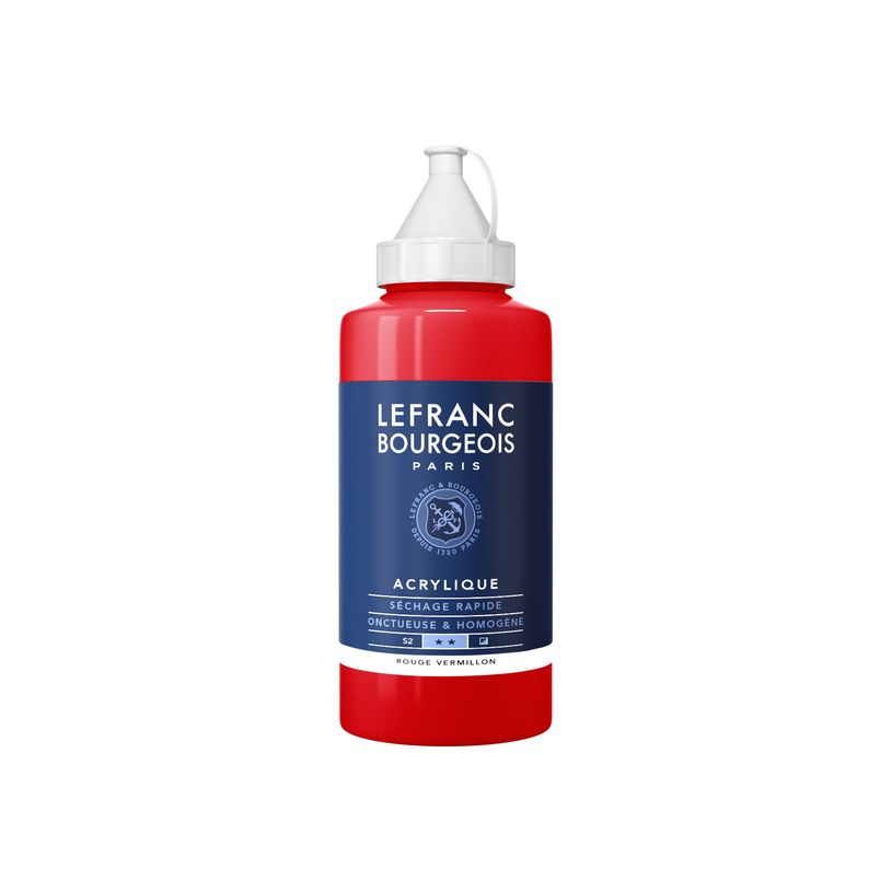 3013643004318-Lefranc Bourgeois Series 2 393 - Peinture - peinture acrylique - rouge vermillon - semi-op-P_405200349_1-0