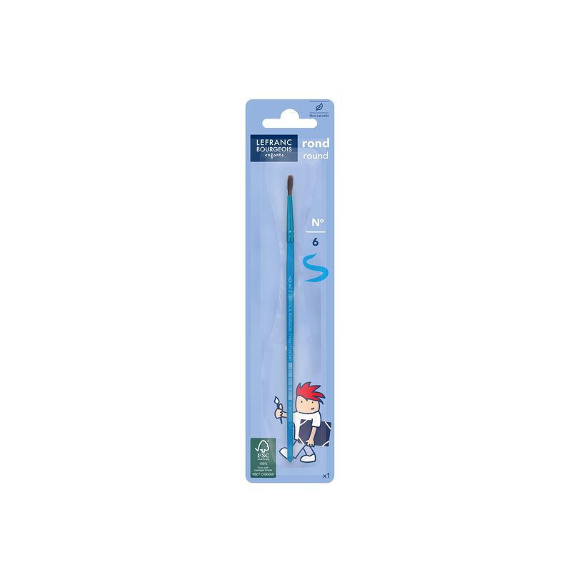 3013648074132-Lefranc Bourgeois Enfants - Pinceau - rond - taille : 6-P_405200391_2-1