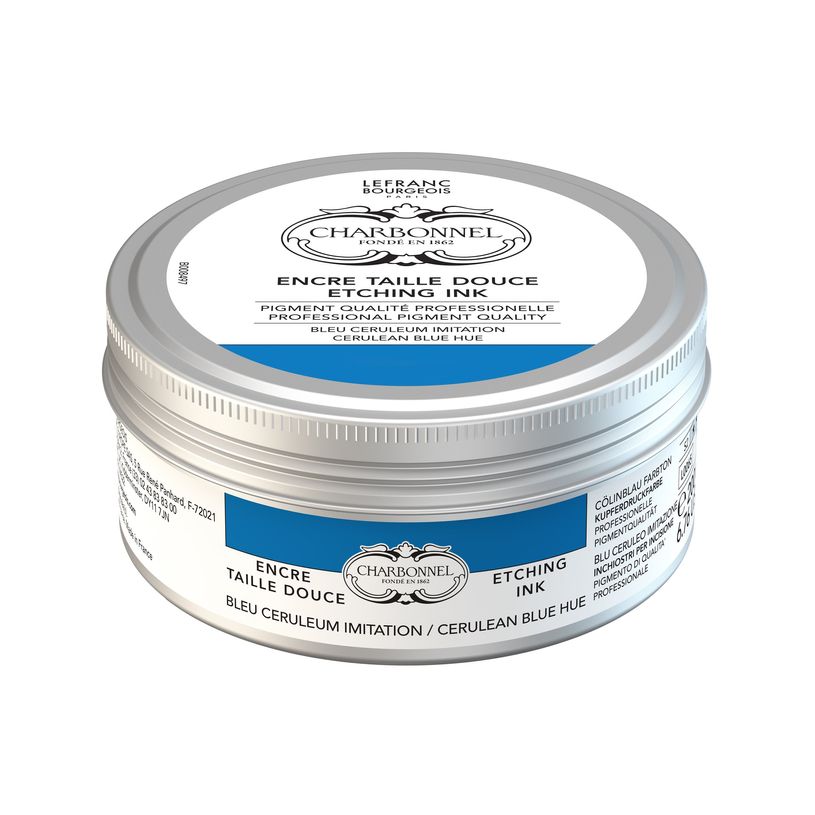3013643314837-Charbonnel - Encre à gravure - teinte bleue céruléen - opaque - 200 ml-P_405200430_1-0