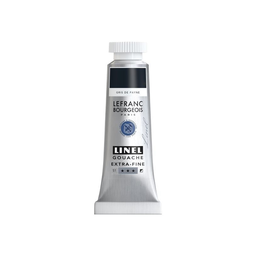 3013643012269-Lefranc Bourgeois LINEL EXTRA-FINE Series 1 261 - Peinture - gouache - gris de Payne - sem-P_405200644_1-0