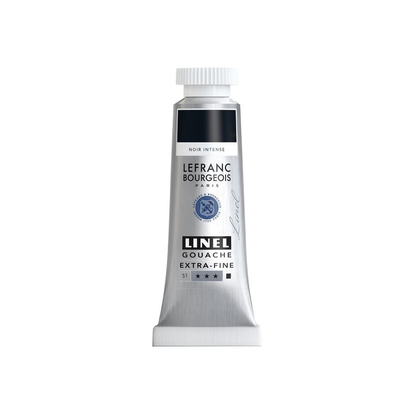 3013643012276-Lefranc Bourgeois LINEL EXTRA-FINE Series 1 268 - Peinture - gouache - noir profond - opaq-P_405200657_1-0