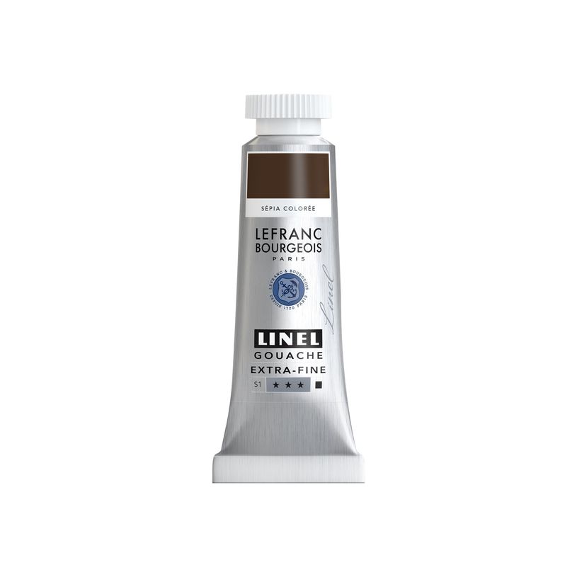 3013643012214-Lefranc Bourgeois Linel Series 1 120 - Peinture - gouache - sépia chaud - opaque - extra--P_405200665_1-0